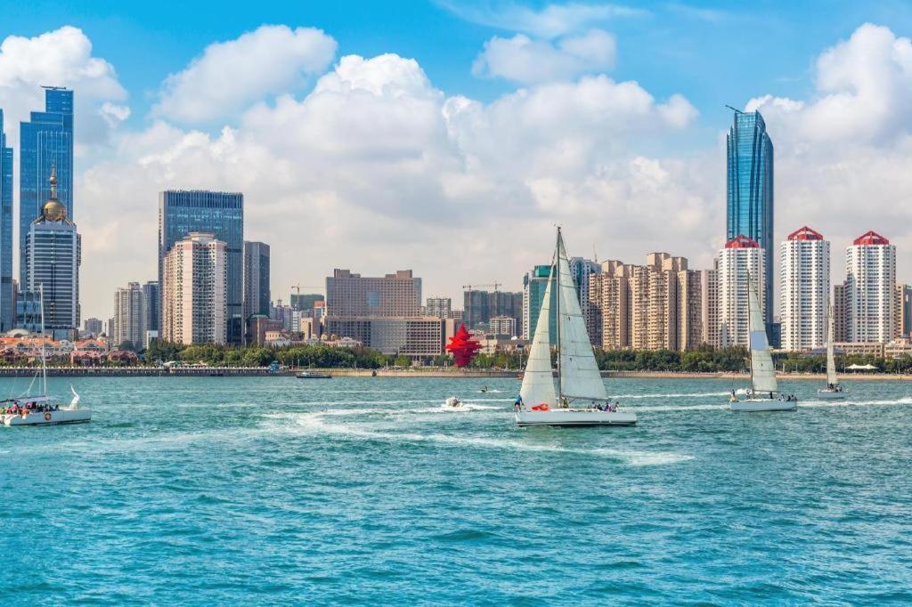 Grand Madison Qingdao Harbour-View Central（Former Qingdao Farglory Hotel） Exteriér fotografie