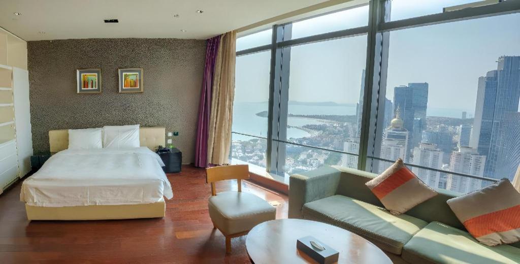 Grand Madison Qingdao Harbour-View Central（Former Qingdao Farglory Hotel） Exteriér fotografie