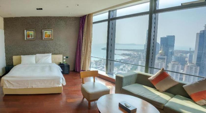 Grand Madison Qingdao Harbour-View Central（Former Qingdao Farglory Hotel） Exteriér fotografie