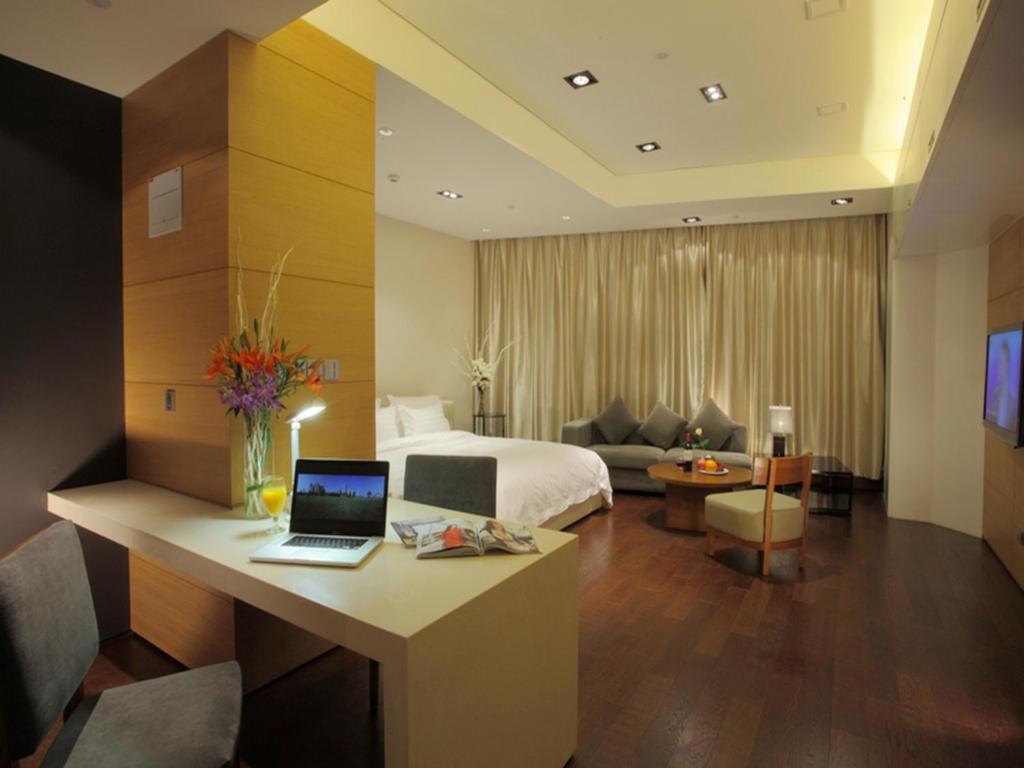 Grand Madison Qingdao Harbour-View Central（Former Qingdao Farglory Hotel） Pokoj fotografie