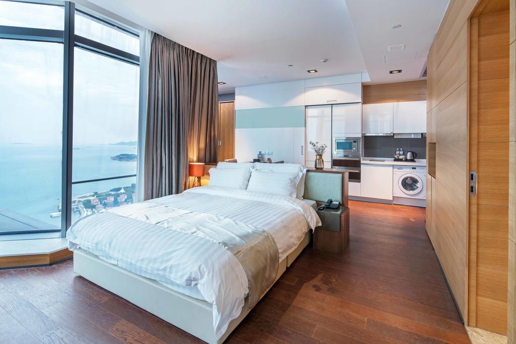Grand Madison Qingdao Harbour-View Central（Former Qingdao Farglory Hotel） Exteriér fotografie